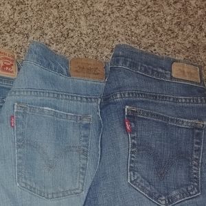 4 PAIRS Levi's 505 jeans